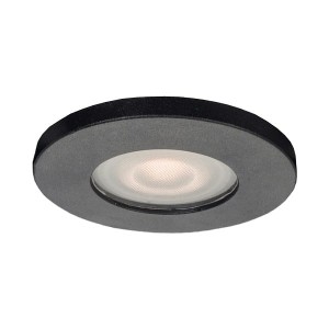 Lagos oczko podtynkowe okrągłe czarne IP65 LP-440/1RS BK Light Prestige